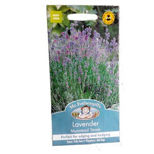 Mr.Fothergill's Lavender Munstead Strain -Benih Bunga Lavender -5 gram