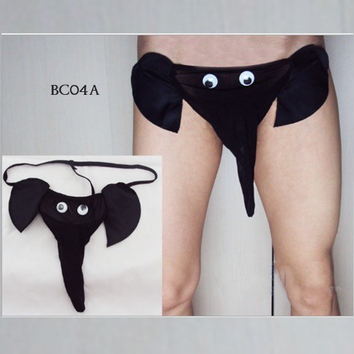 [LIMITED STOCK] CELANA DALAM THONG UNDERWEAR PRIA HITAM BC04A