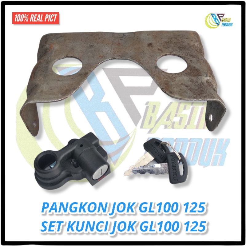 PANGKON JOK GL100 GL125 SET KUNCI JOK GL100 GL125