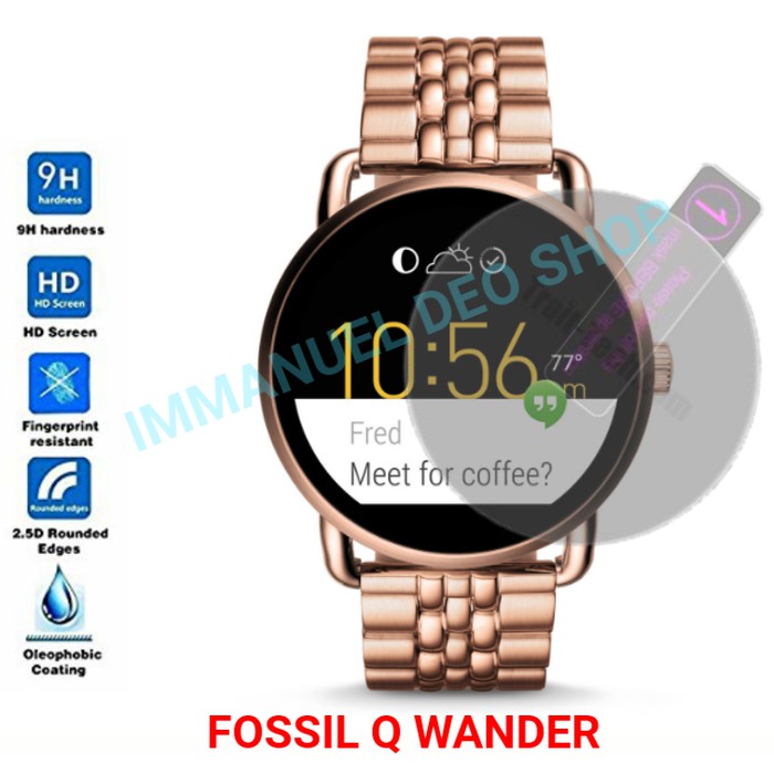 Tempered Glass For Smartwatch Fossil Q Founder Fossil Q Wander