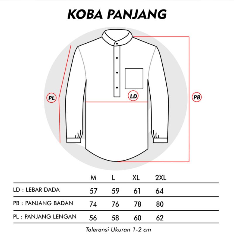 KOKO BASIC PANJANG BAJU KOKO KOKO PRIA KOBA PANJANG BUSANA MUSLIM ROSAL LENGAN PANJANG COD