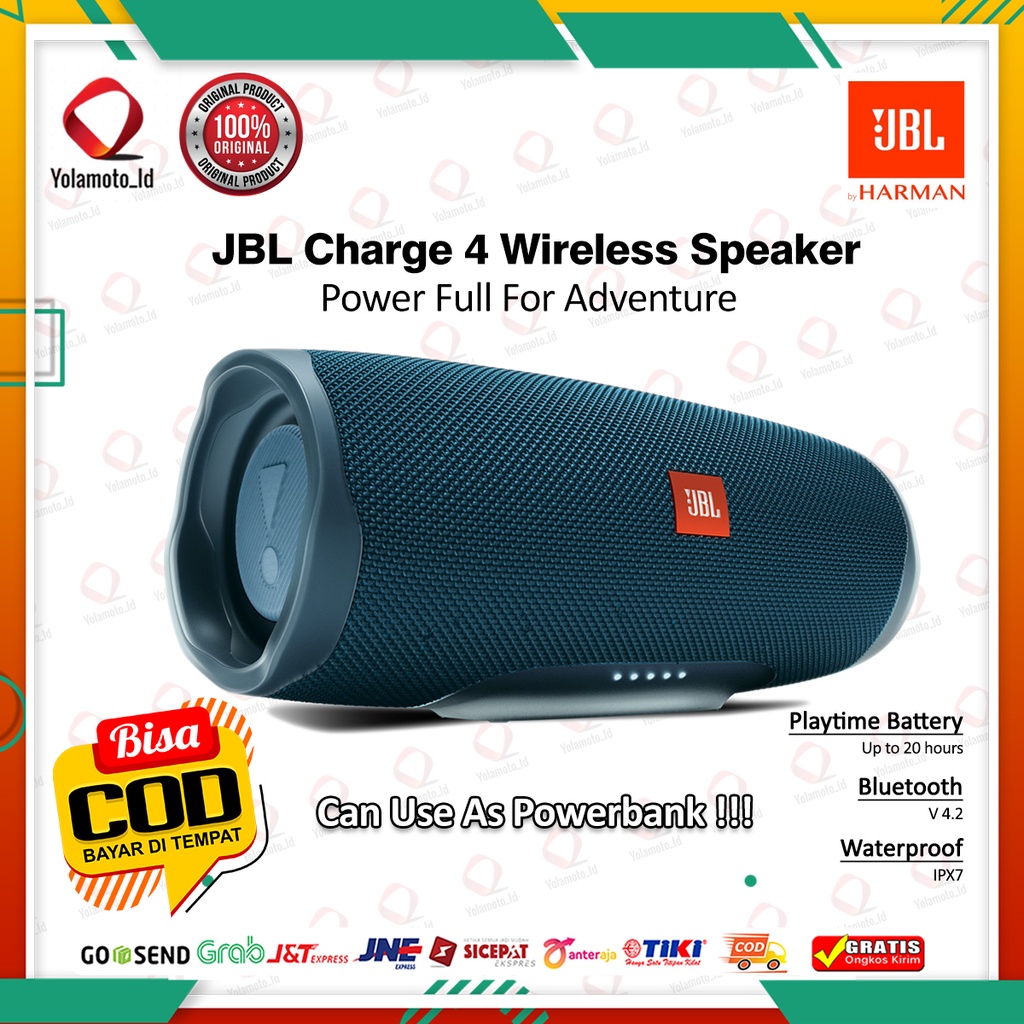 JBL Charge 4 Speaker Bluetooth Original