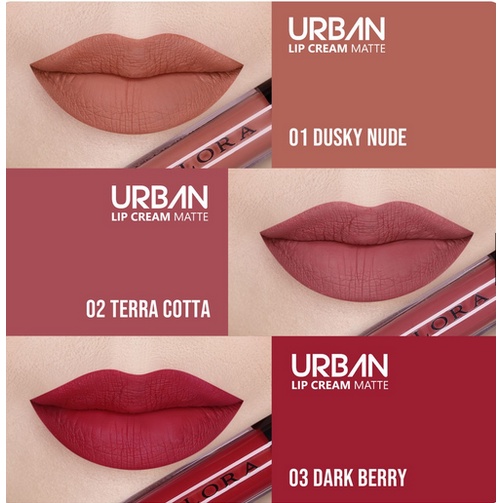 ✨SHASYA✨  IMPLORA ✔️BPOM URBAN LIP CREAM MATTE ORIGINAL BEST SELLER 1-20 NEW COLOUR