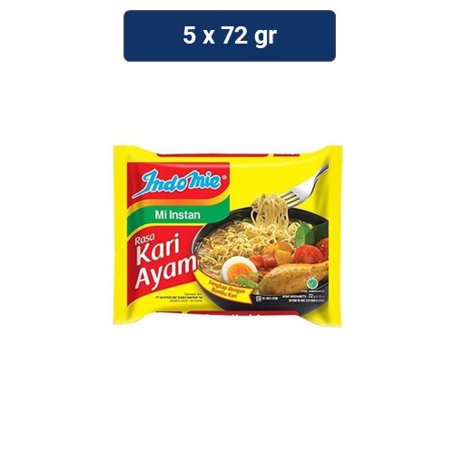 

Indomie Kari Ayam 72G x5