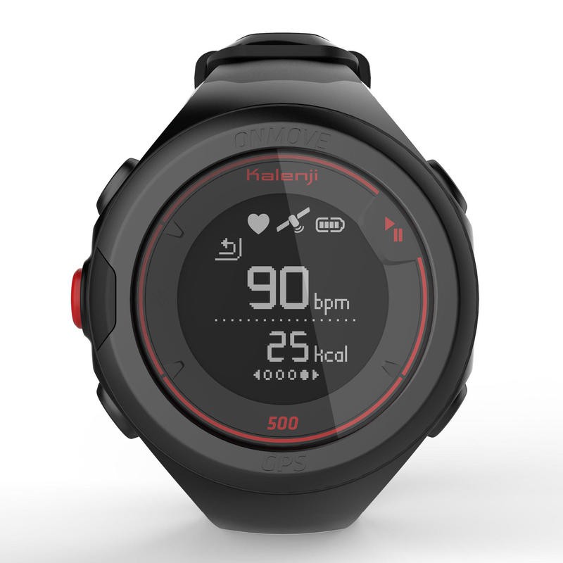 KALENJI ONMOVE 500 GPS Running Watch Heart Rate Monitor Olahraga Lari