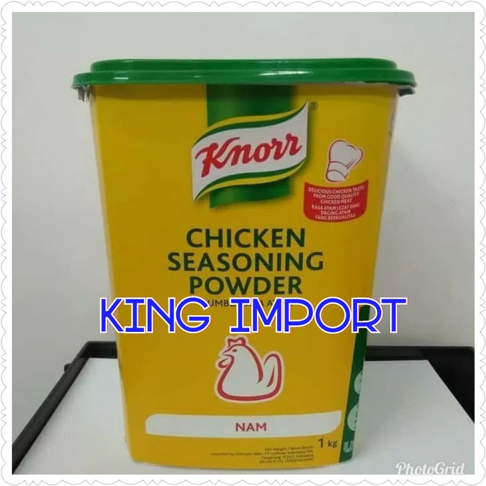 

KUALITAS TERBAIK - KNORR KNOR CHICKEN SEASONING POWDER NAM/KADUL AYAM BUBUK NO MSG