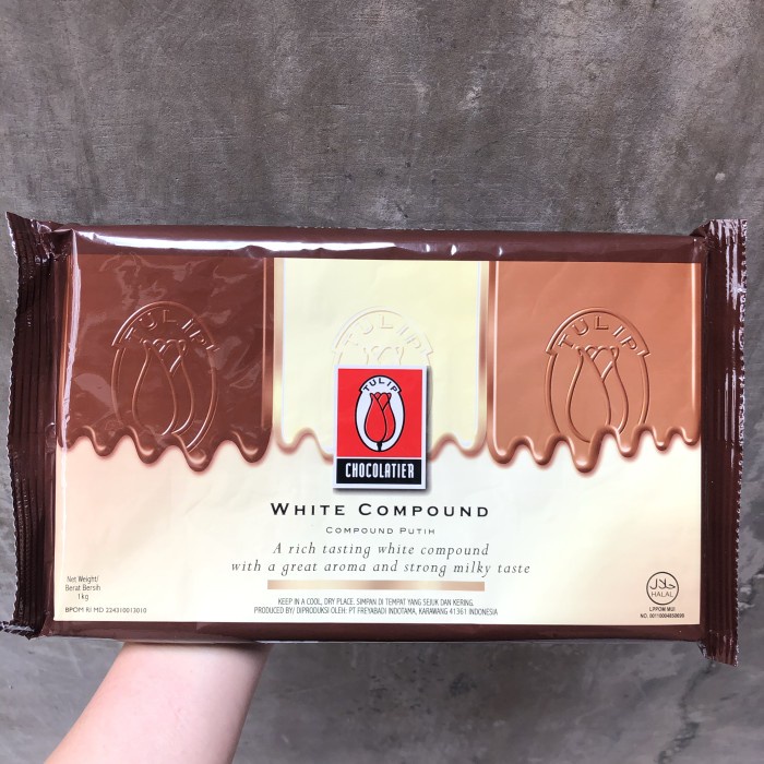 

Ht662D White Compound Tulip 200 Gram / White Chocolate Ht5H