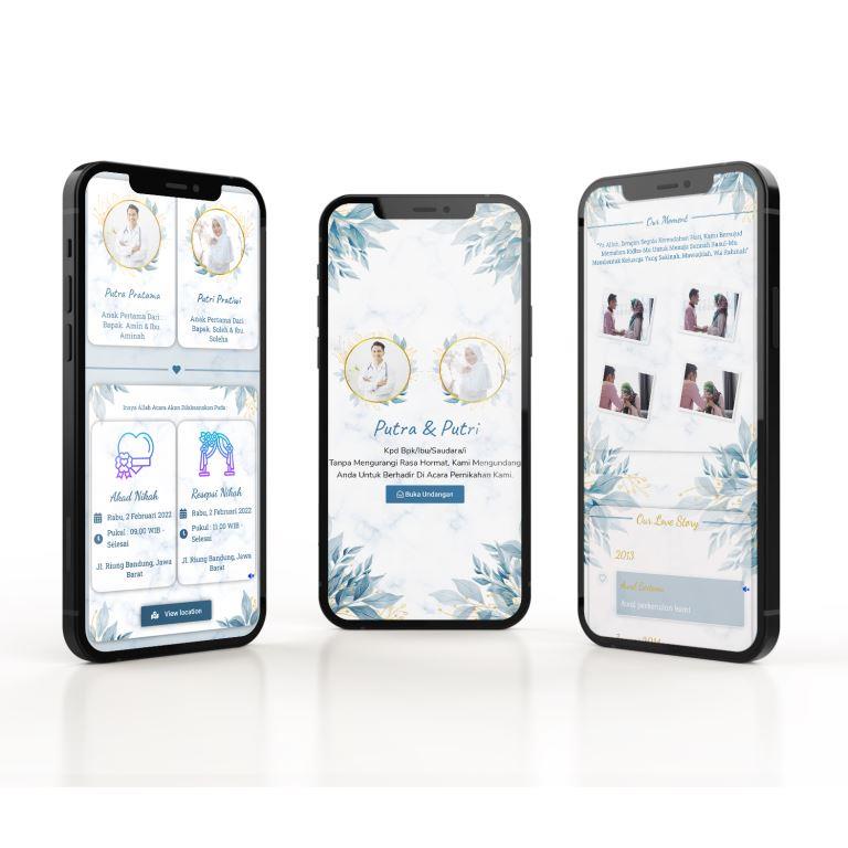 Undangan Digital Website Web Pernikahan | Bonus Filter Instagram