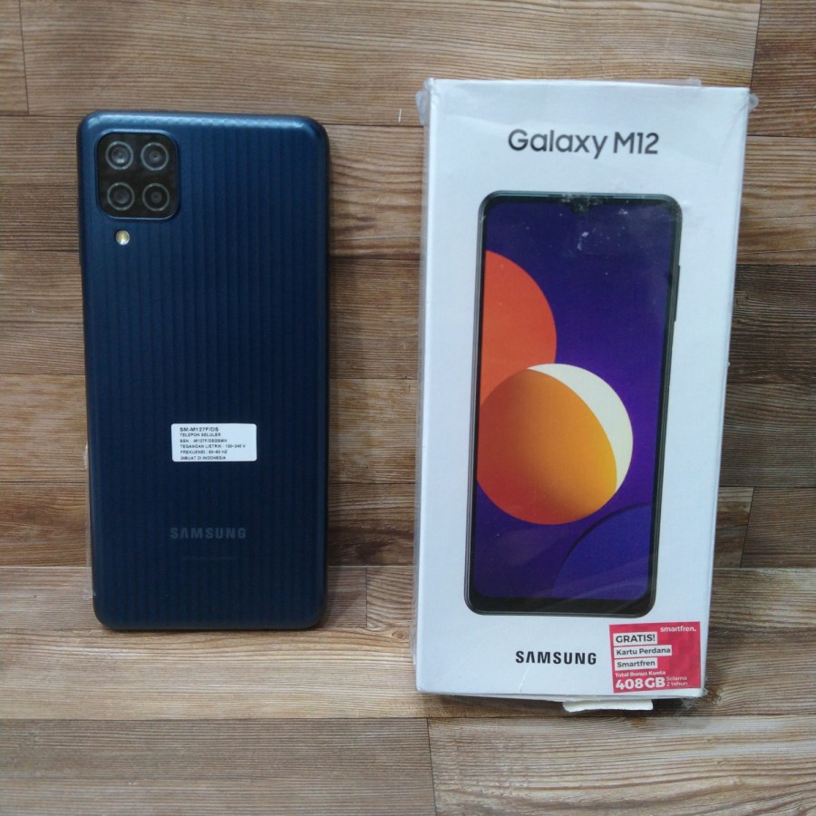 SAMSUNG GALAXY M12 RAM 4/64GB | RAM 3/32 SECOND FULLSET