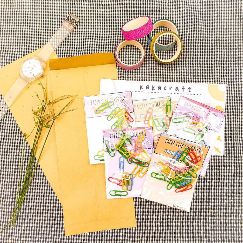 

[kakacraft.id] PAPER CLIP COLORFUL