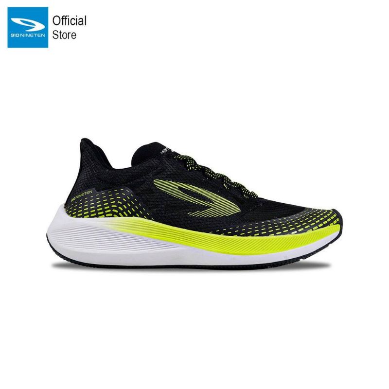Sepatu Lari Running 910 Nineten Haze 1.5 -Hitam/Hijau (Original 100%)
