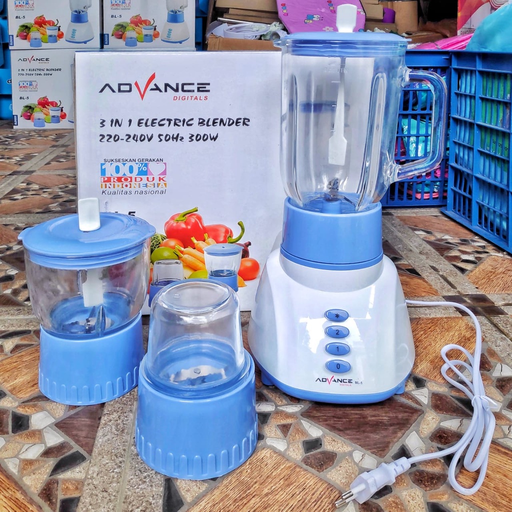 Blender Advance BL-2/BL-5/bl11 Multi Fungsi 2 in 1 garansi resmi SNI MANTAP