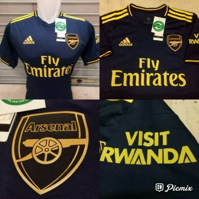 JERSEY ARSENAL 3RD 2019/2020 GRADE ORI