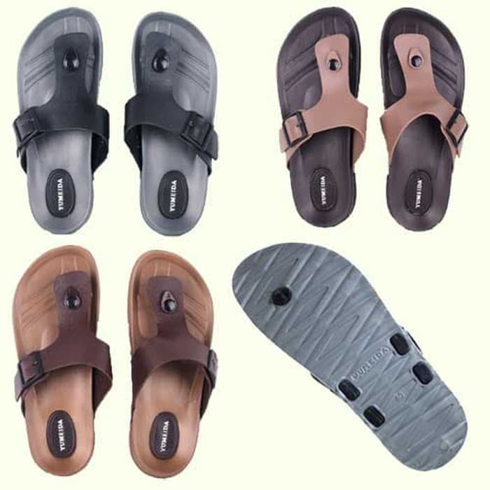 Sandal kasual/ Sandal Jepit/ Sandal Karet/ Sandal Pria Yumeida