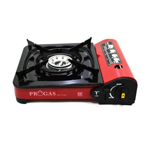 Progas Kompor Gas Portable 2 IN 1 (Gas kaleng & tabung Gas) Mini murah dan terbaru
