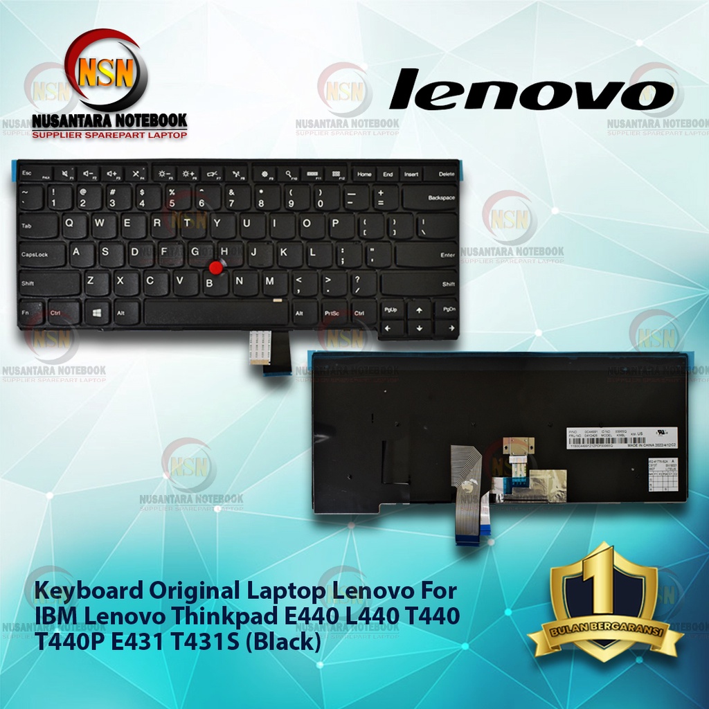 Keyboard Laptop IBM Lenovo Thinkpad E440 L440 T440 T440P E431 T431S