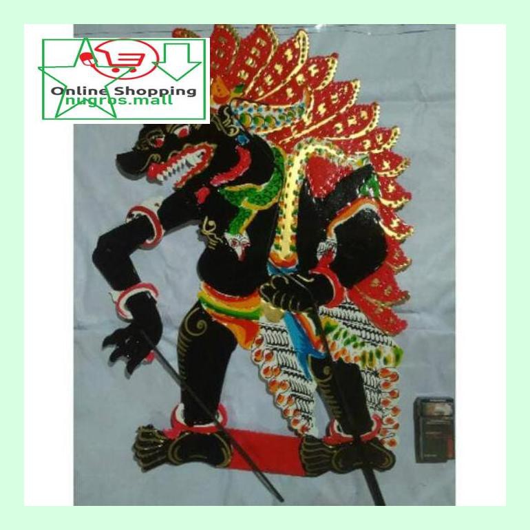Khkus Wayang Kulit Kertas Mainan Buto Amral Malihan Kresna Wzh Cus50T