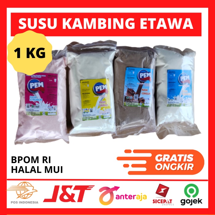 

Susu Kambing Etawa Bubuk Kiloan Murah Minuman Bubuk Susu Kesehatan Goat Milk Powder