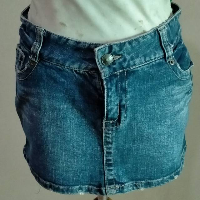 rok jeans mini