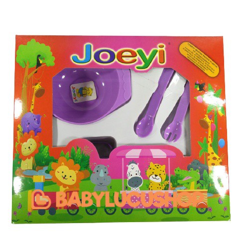 Feeding Set Joeyi KECIL | Tempat MAKAN Joeyi KECIL |Kado Bayi