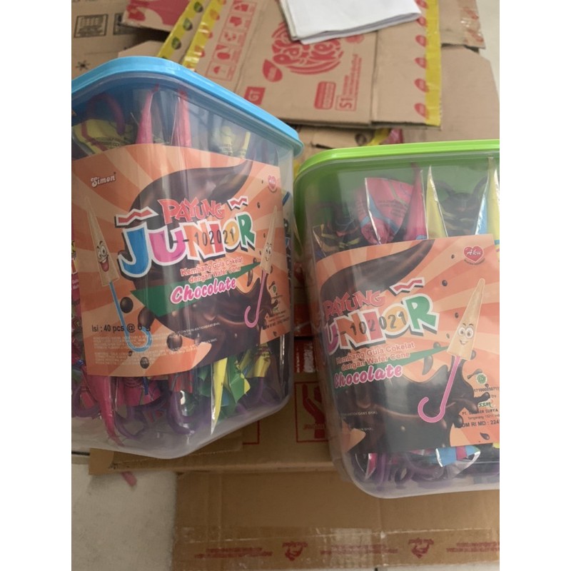 Coklat payung isi 40 / Jajan Jadoel
