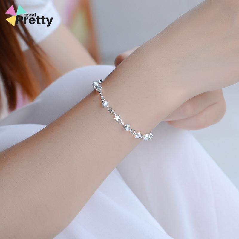 Manik-manik Pasir Gelang Bintang Kecil Gelang Kaki Fashion Pentagram Girls Jewelry - PD