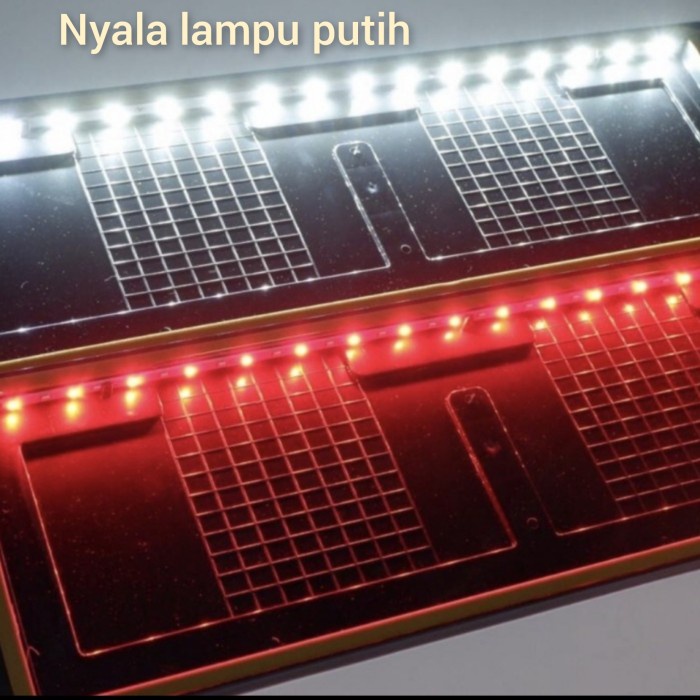 mobil agya ayla dudukan-tatakan plat nomor izy lampu