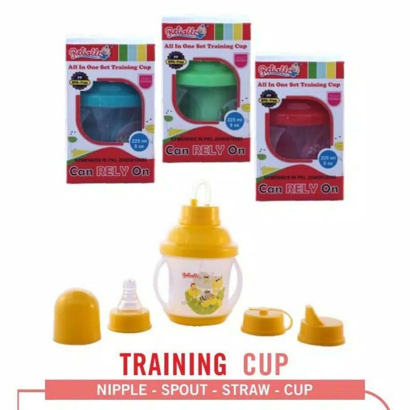 Reliable Training Cup. botol belajar minum anak
