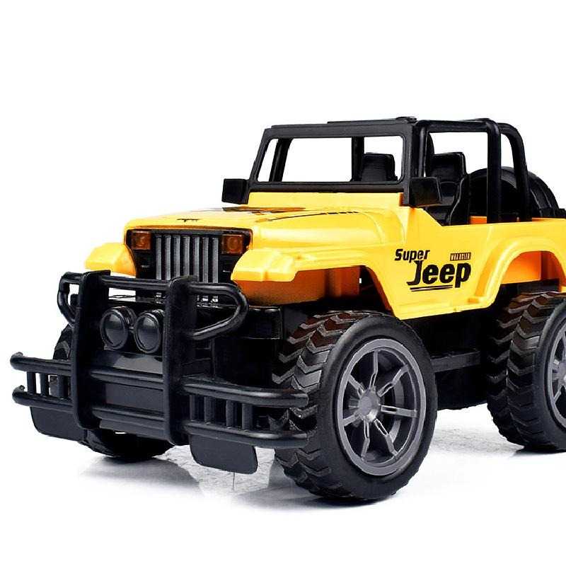(1005 BARANG ORI) YOQIDOLL Mainan Remote Control RC 1:24 2.4GHz Model Jeep - 6836