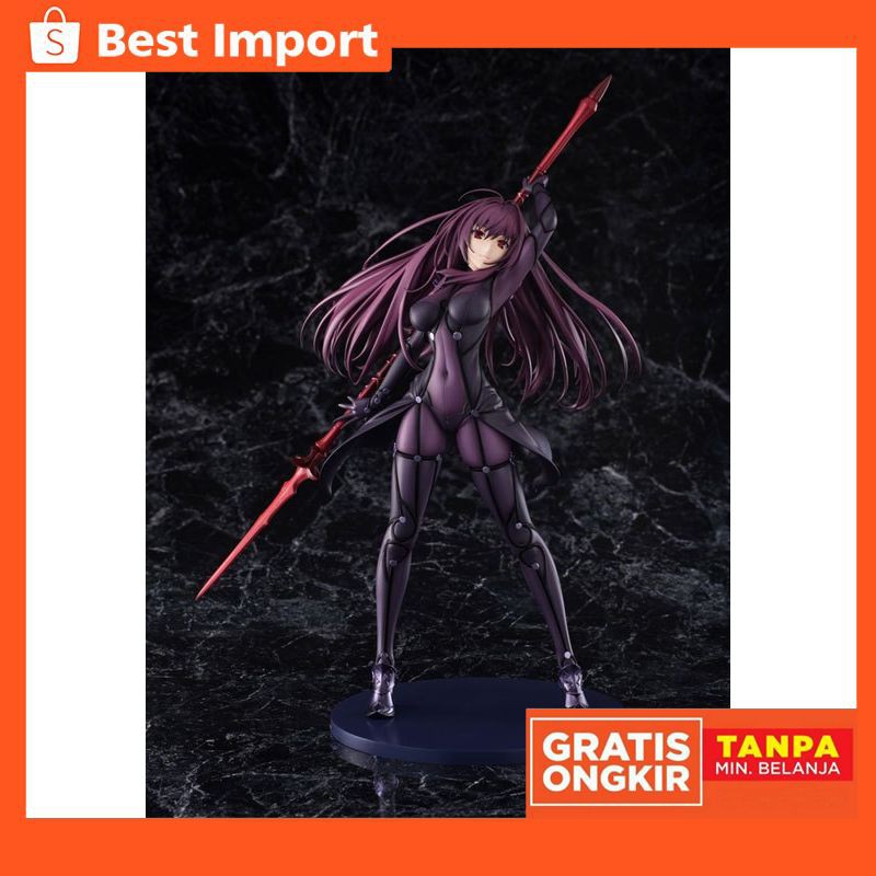 Action Figure Import 30 Cm Fate/stay Night Fate Grand Order Lancer Action Figure Anime Tokoh Pvc Mai