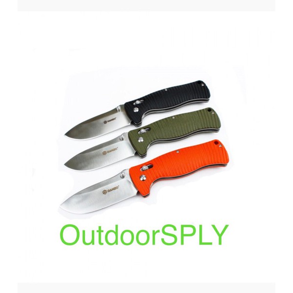 Promo Terbatas - Ganzo G 720 Pisau Lipet Pocket Knife Stainless Steel Camping