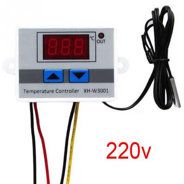 Taffware Digital Temperature Control Thermostat Microcomputer 220V - XH-W3001