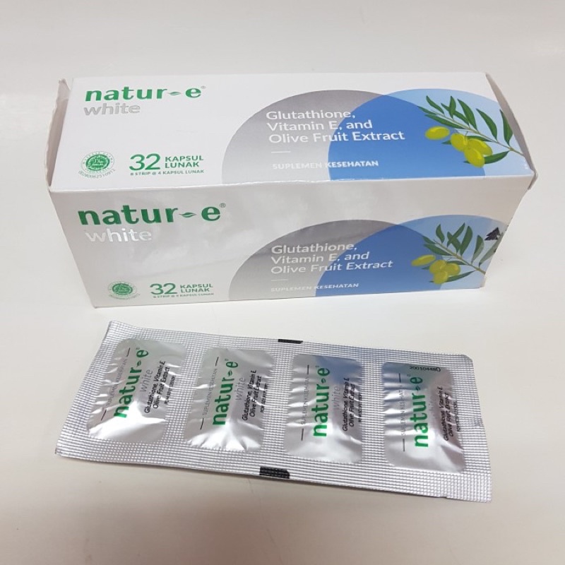 Natur E kapsul white 32 Eceran