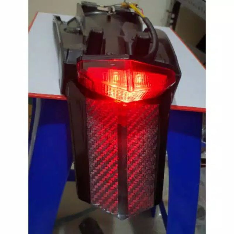 Spakbor Belakang + Lampu 3in1 Honda (CRF 150 L) 150L CRF150L CRF150