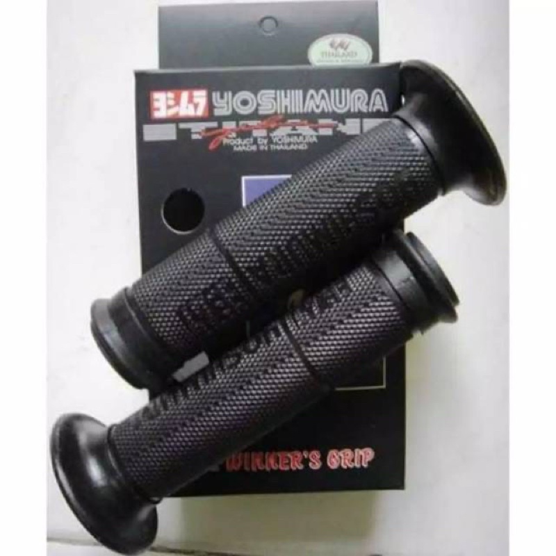 PROMO Handgrip Handfat YOSHIMURA Grip Universal SARUNG GAS EMPUK SET KIRI KANAN