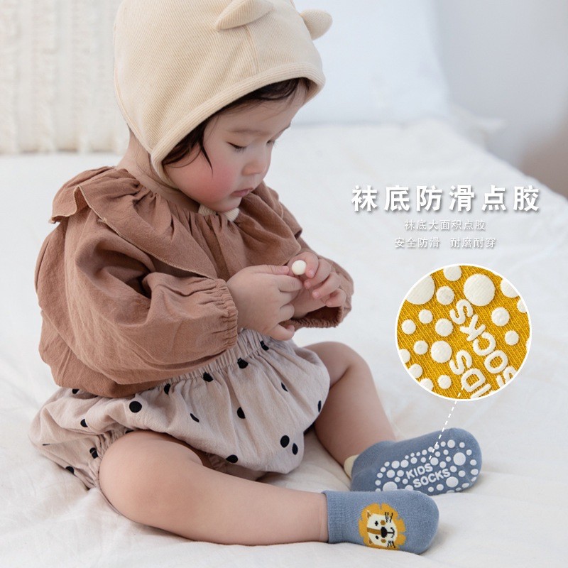 1234OS - KAOS KAKI Tanduk BAYI GAMBAR ANIMALS BAHAN KATUN KNIT NYAMAN DI PAKAI IMPORT.