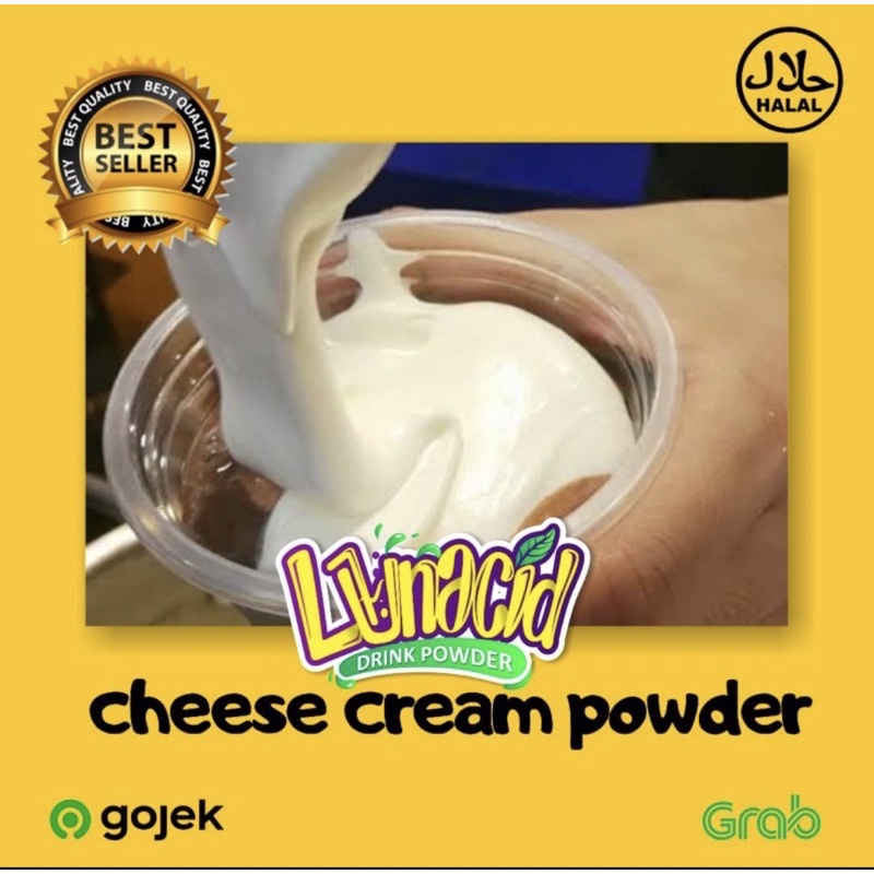 

Toping Bubuk Minuman Rasa Premium Cheese Cream 1 Kg / Premium Cheese Cream Powder / Bubuk Premium Cheese Cream / Serbuk Cheese Cream 1 Kg