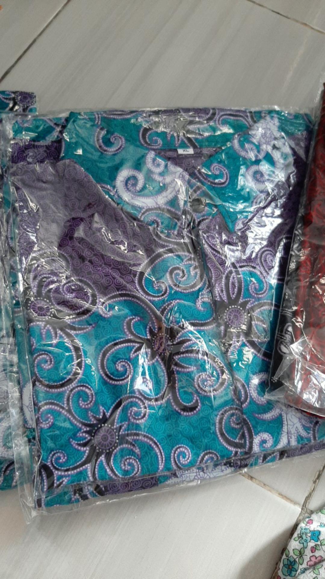 Rama Shinta Couple - Melani Set Couple Lilit Rovella Batik Couple Modern Top 1