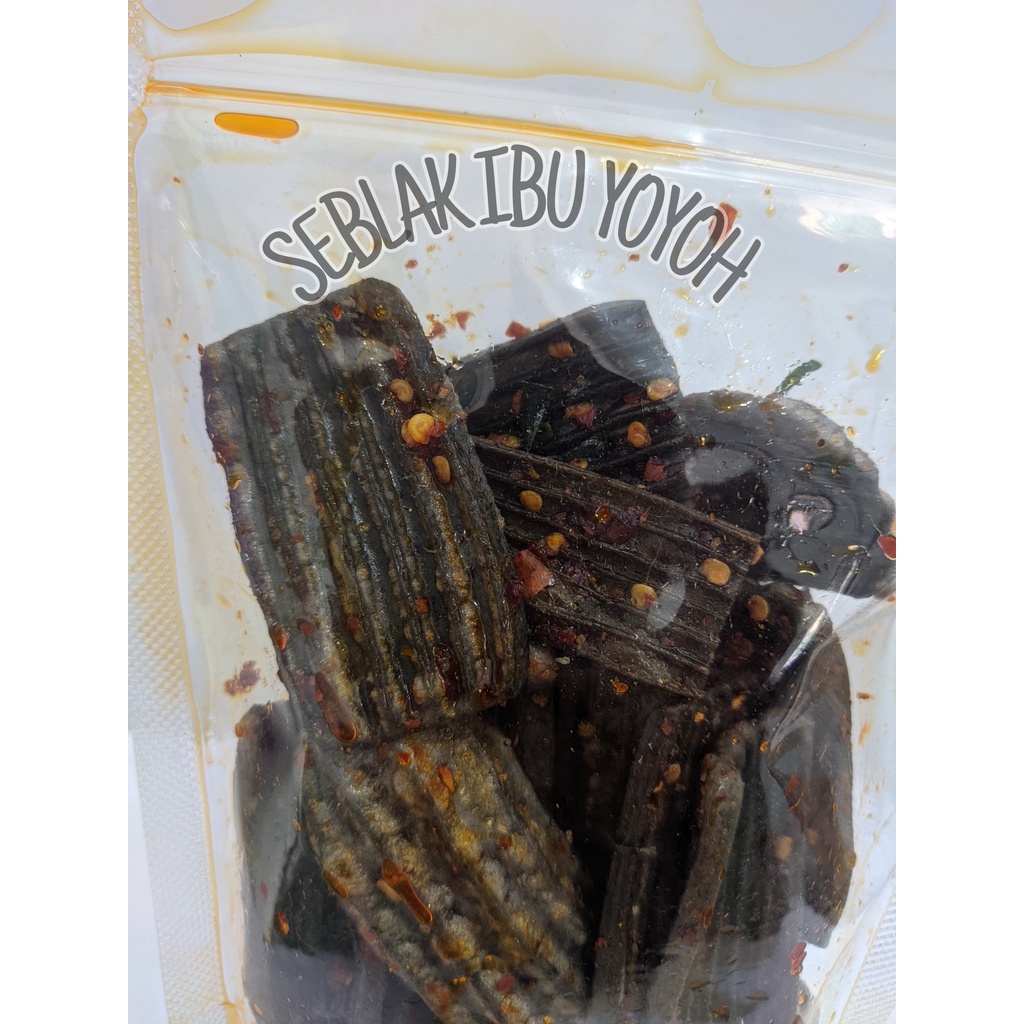 

seblak kerupuk jengkol | kemasan 250gr | seblak kerupuk jengkol pedas aroma daun jeruk