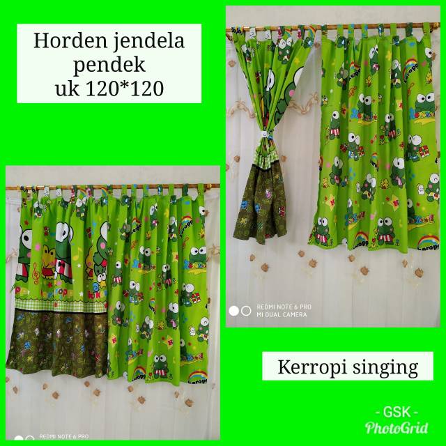 Gorden jendela minimalis murah