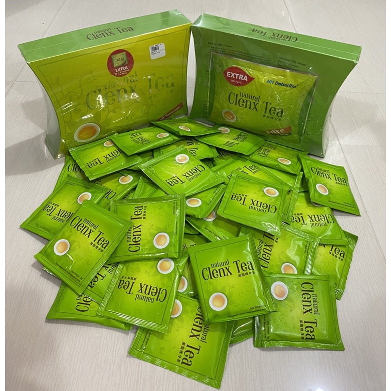 

Teh Pelangsing / Teh Diet / Detox Tea / Natural Clenx Tea Detoxlim 3g per sachet