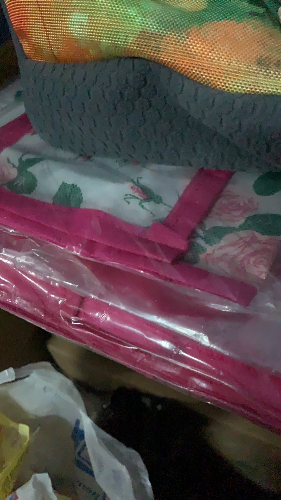 Promo Murah Set 4in1 Rak Gantung Motif Bunga Non Resleting (hbo+hso+hjo+underware) Kualitas Terbaik