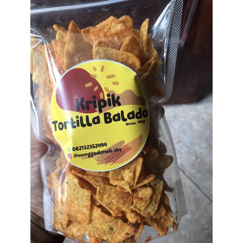 

KRIPIK TORTILLA BALADO monggodicemil