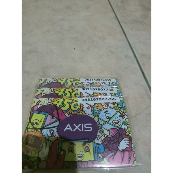 kartu perdana exis 3