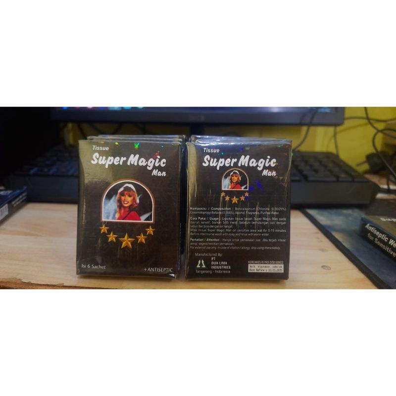 super magic man tisue magic