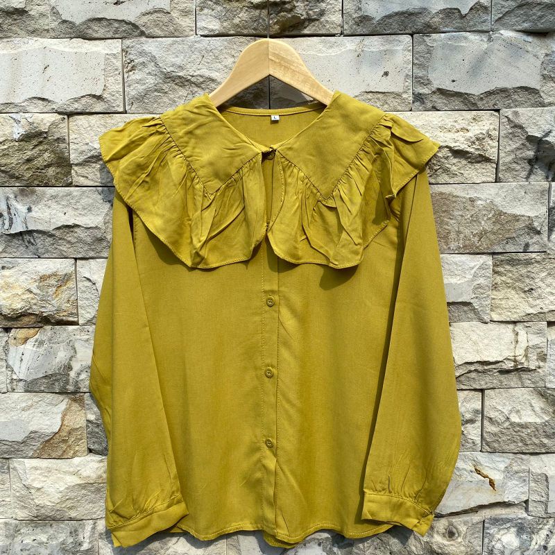 Margaret Blouse - Ukuran S M L XL XXL 3XL 5L - Blouse Jumbo - Atasan Wanita Jumbo - Korean Style