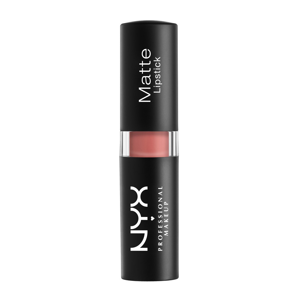 NYX Professional Make Up Matte Lips 12 Sierra Lipstik Warna Pigmented