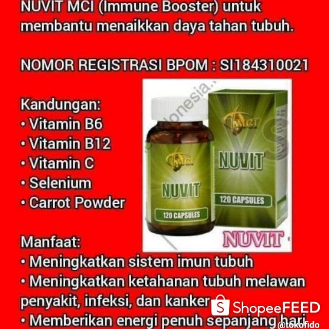 Nuvit MCI Immune Booster