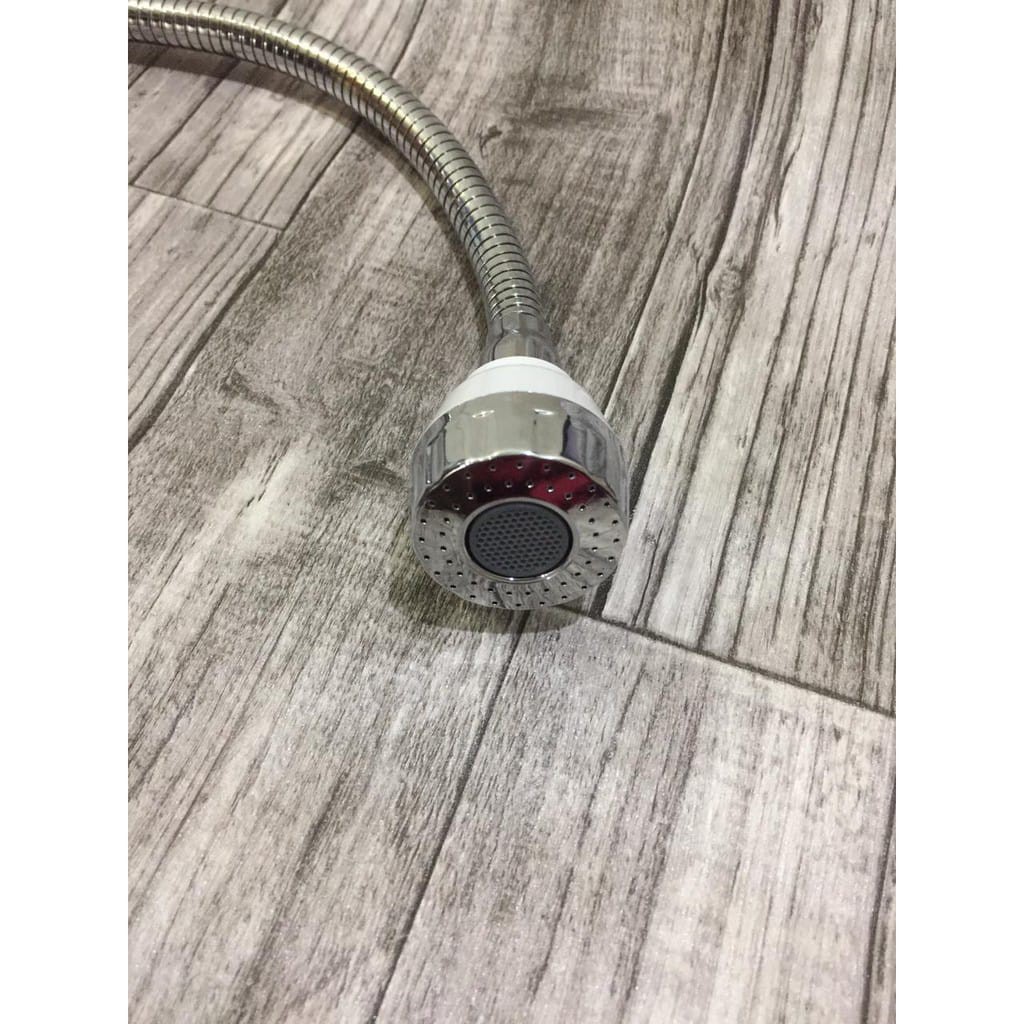 SAMBUNGAN KRAN KERAN AIR FAUCET FLEXIBLE/Kepala Keran Air Putih/ Sambungan Kepala Keran Cuci Piring