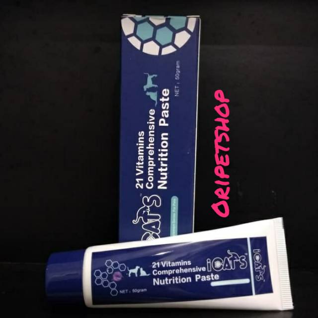 multivitamin kucing icats vitamin Kucing Nutrition paste 50gr
